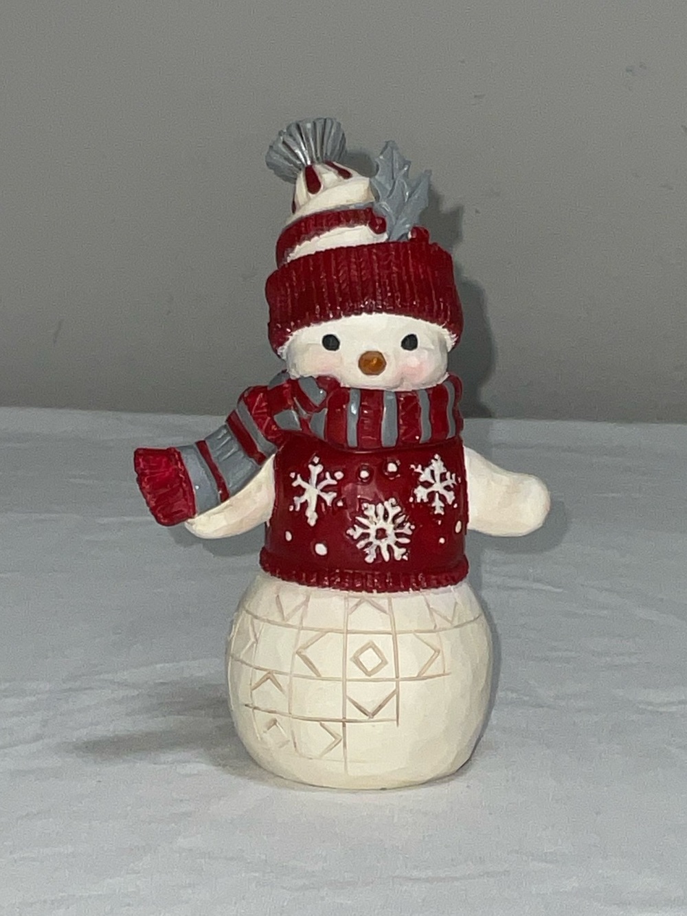 Jim Shore “Bundled Up Tight” figurine